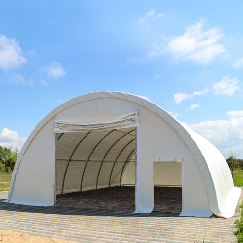 Tunnel agricolo 9,15m x 10m x 4,5m – PVC bianco